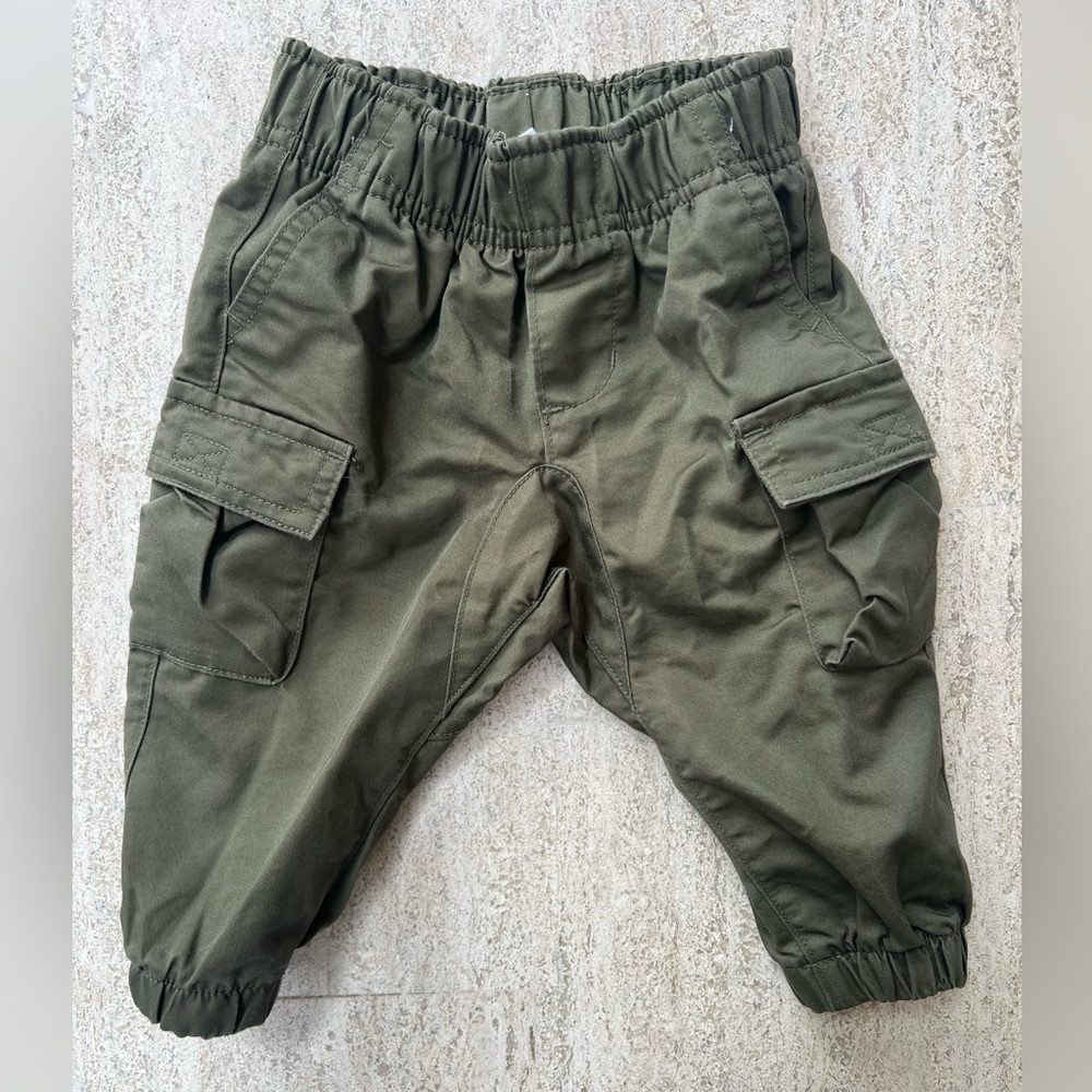 Baby GAP Green Cargo Joggers